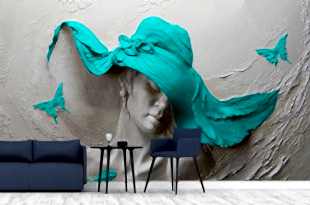 3D Duvar Kağıdı Kaplama