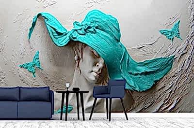 3D Duvar Kağıdı Kaplama